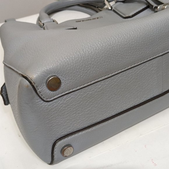 Michael Kors Convertible Tote Large Mercer Shoulder Bag Denim Blue - Picture 6 of 16